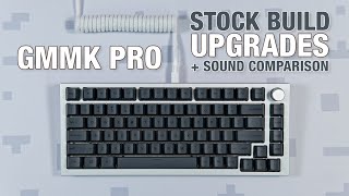 GMMK Pro Unboxing Stock Build Upgrades  Sound Comparison [upl. by Kramnhoj]