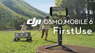 DJI Osmo Mobile 6  First Use [upl. by Iba]