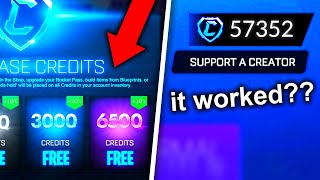 Rocket League FREE Credits Method 2023 [upl. by Aihsei]