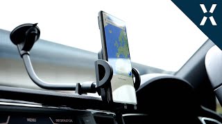 The Olixar Long Arm Smartphone Holder For Dashboard amp Windscreen [upl. by Arrec937]