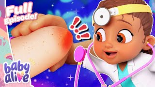 Baby Alive Gets A Boo Boo 👶 Baby Alive Official 🚨 Family Kids Cartoons [upl. by Orenid]