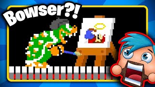 Bowser does funny things waiting for Mario • BTG Reacts to Hilarious Level UP videos [upl. by Willdon111]