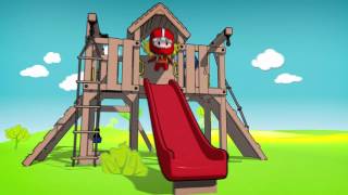 Spielturm WICKEY Racer  Video [upl. by Ayhtnic]