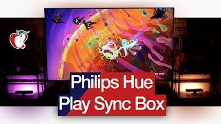 Philips Hue Play HDMI Sync Box Sync Your Lights with Your TV [upl. by Noned]