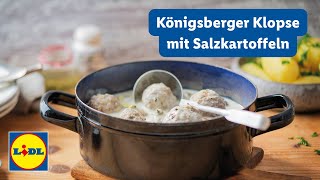 Königsberger Klopse einfach  schnell amp einfach  Lidl Kochen [upl. by Hoshi936]