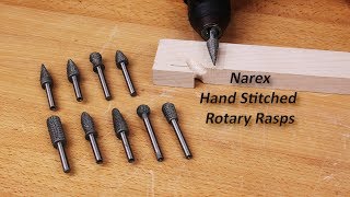 Narex Hand Stitched Rotary Rasp [upl. by Yadroc]