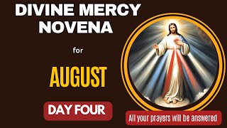 DIVINE MERCY NOVENA for AUGUST 2024 FOUR  🙏Divine Mercy novena day 4 [upl. by Nolie]