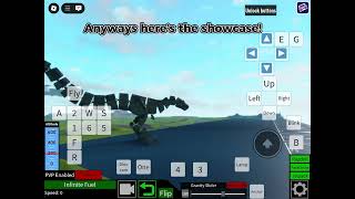 Roblox plane crazy  short filmfinished Dino showcase [upl. by Acinomahs]