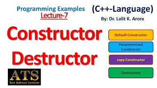 constructor and Destructors in C hindi [upl. by Aisanahta]