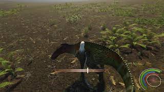 4k Saurian Dekotee the Dakotaraptor vs Edmontosaurus Anatosaurus completed in just a few minutes [upl. by Oilasor114]