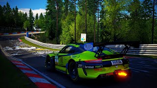 Assetto Corsa Nurburgring Time Lap With The Porsche 911 Gt3 R [upl. by Amena]