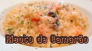 Como fazer Risoto de Camarão [upl. by Hennie382]