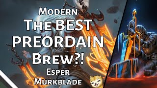 The BEST PREORDAIN Brew  Esper MurkBlade  Modern  MTGO [upl. by Hairehcaz]