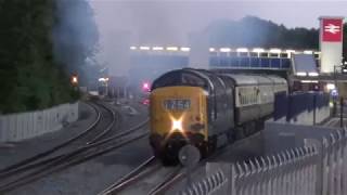 D9009 Alycidon powers out of Bromsgrove  The Welsh Central Liner [upl. by Aronow]