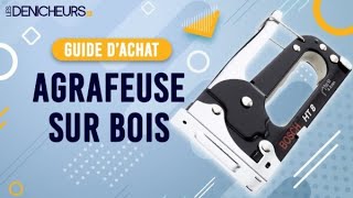 👓 MEILLEURE AGRAFEUSE À BOIS  Comparatif amp Guide dachat [upl. by Atronna]