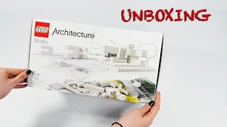 Lego Architecture Studio Set 21050 Unboxing [upl. by Tiersten]