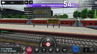 Rajdhani Express Chennai To Mumbai Central Journey  Indian Train Simulator  Like amp Subscribe [upl. by Asnerek]