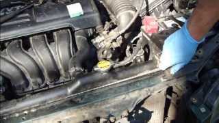 How to change radiator Toyota Corolla Years 20002008 [upl. by Cyd228]