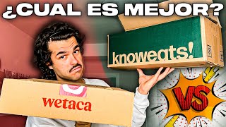 Wetaca vs Knoweats ¿quién gana 🤓 [upl. by Kenimod526]