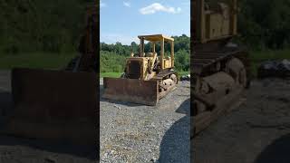 Caterpillar D4D Bulldozer Walkaround at North Pole Farms [upl. by Ettedranreb]