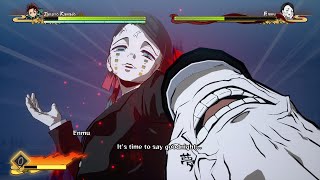 Demon Slayer Hinokami Chronicles  Tanjiro amp Inosuke vs Enmu Boss Battle Gameplay  鬼滅の刃：ヒノカミ血風譚 [upl. by Suoirred19]