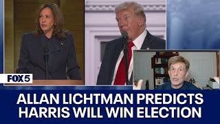 Presidential predictor Allan Lichtman stands by call that Harris will win 2024 election [upl. by Hsreh226]