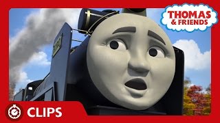 Thomas and Hiro Run Into Trouble on the Tracks  Clip  Thomas amp Friends [upl. by Mikol]