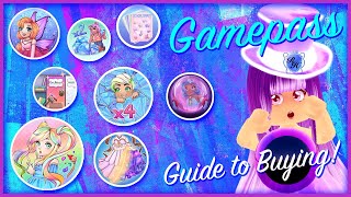 GAMEPASS Guide to BUYING Everything You Need to Know About the Royale High GAMEPASSES [upl. by Nemajneb]