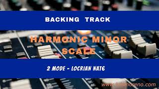 Backing Track  Locrian Nat6 [upl. by Lilahk]