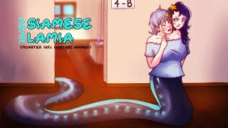 ASMR TwoHeaded Lamia confesses feelings for you Roleplay femalexmale NO DEATH [upl. by Chryste]