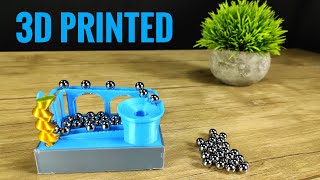 3D Printed Motorized Marble Run Machine  Marblevator  3D Printing Timelapse [upl. by Lennard]