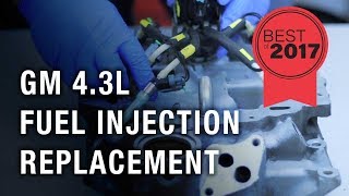 GM 43 Liter Fuel Injection Replacement [upl. by Idroj]