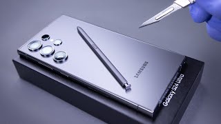 Samsung Galaxy S24 Ultra Unboxing  ASMR [upl. by Aihsat]