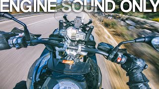 The old BMW S 1000 XR was LOUD RAW Onboard [upl. by Nile]