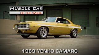 Olympic Gold 1969 Yenko Camaro 427 Muscle Car Of The Week Video Episode 165 [upl. by Wesley]