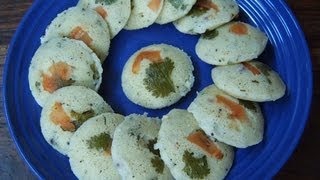 How to make Rava Idli  Indian Cuisine Recipes [upl. by Josey]