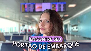 AEROPORTO DE CONGONHAS  Procurando o portão de embarque [upl. by Kerred851]