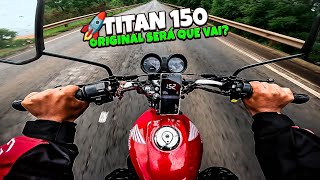 🚀 TESTANDO MINHA TITAN 150 DE ENTREGA SÓ UM COMANDINHO [upl. by Grussing]