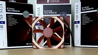 Noctua NFS12A Series Review and Unboxing [upl. by Sakiv]