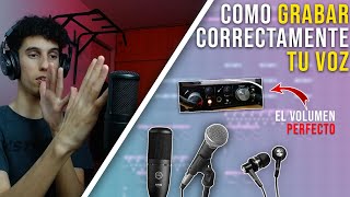 Como GRABAR VOCES CORRECTAMENTE  FL Studio 20 [upl. by Rossuck446]