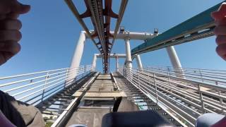 HARRY POTTER DRAGON CHALLENGE ROLLER COASTERS UNIVERSAL STUDIOS ORLANDO [upl. by Dnumsed]