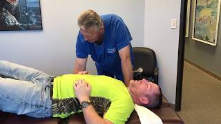 Severe Lower Back Pain amp Sciatica 1st Visit Adjustment At Advanced Chiropractic Relief [upl. by Eslek]