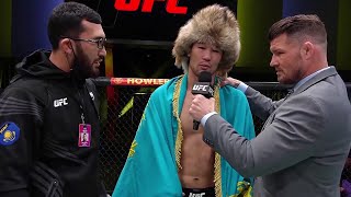 Shavkat Rakhmonov Octagon Interview  UFC Vegas 47 [upl. by Putscher]