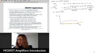 Introduction to MOSFET Amplifiers [upl. by Akcemat]