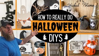 Mr Cheap Explains How to REALLY Make Halloween Decorations [upl. by Eelyahs412]