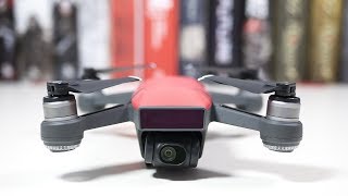 DJI Spark  Fly More Combo  unboxing first configuration and launch [upl. by Gavin]