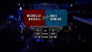 Roots 21  Michelle Russell vs Rozi Komlos [upl. by Dorkus390]