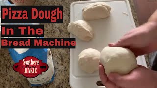 Bread Machine Pizza Dough Recipe [upl. by Tsepmet329]