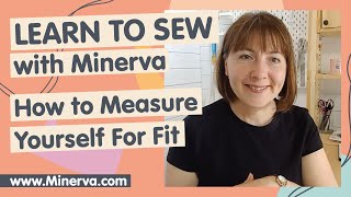 how to measure yourself for sewing sewing tutorial measurements [upl. by Oiramel935]