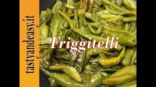 Friggitelli in Padella  Ricetta Napoletana Tasty and Easy [upl. by Nnylhsa341]